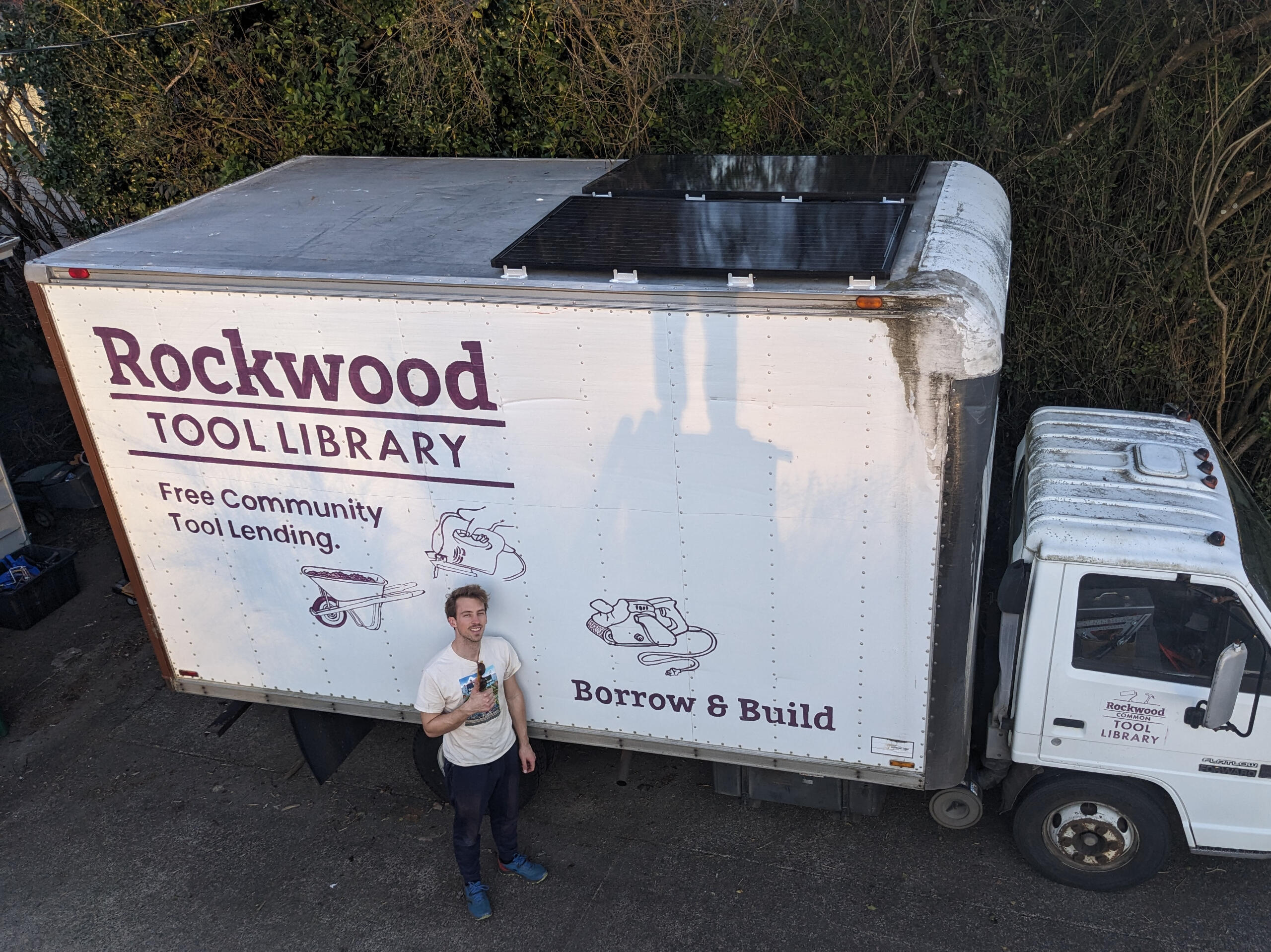 Integrating Solar with the Rockwood Portable Tool Library
